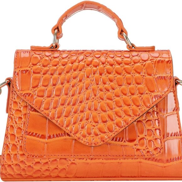 Crocodile Crossbody Shoulder Bags for Women, Small Trendy Purse for Phone, Women - Picture 1 of 8